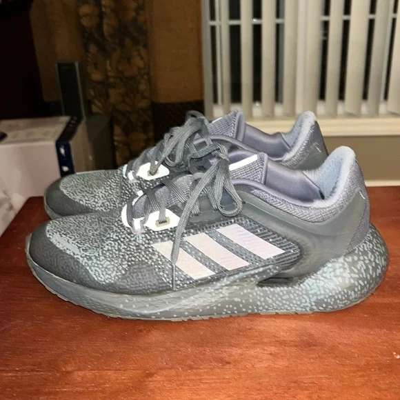 adidas Alphatorsion Grey/Grey Men's Running Shoes, Size: 10
